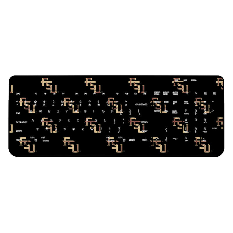 Florida State University Seminoles Fashion Pattern Wireless USB Keyboard