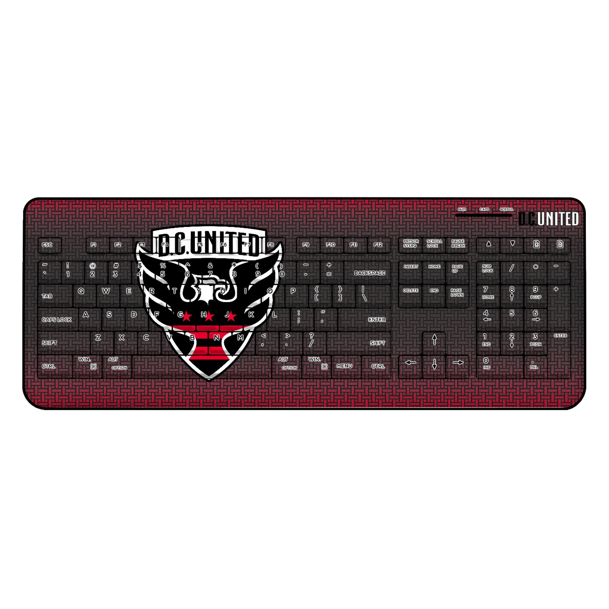 DC United  Linen Wireless USB Keyboard