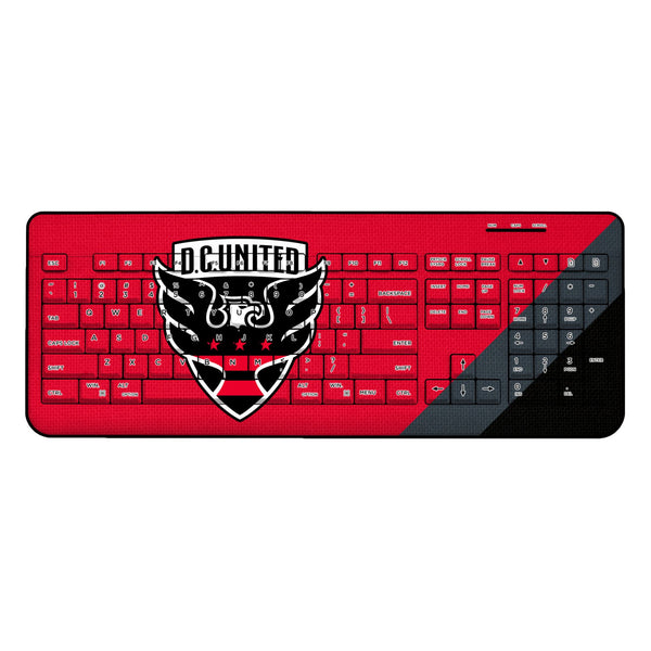 DC United  Diagonal Stripe Wireless USB Keyboard