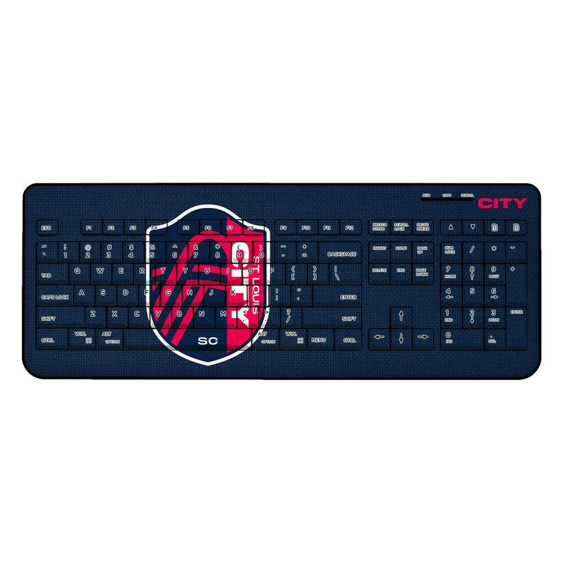 St. Louis CITY SC  Solid Wireless USB Keyboard