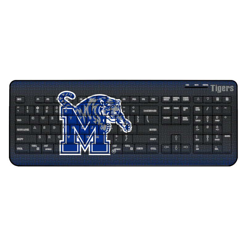 University of Memphis Tigers Linen Wireless USB Keyboard