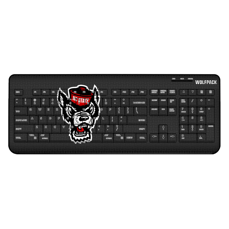 North Carolina State University Wolfpack Linen Wireless USB Keyboard