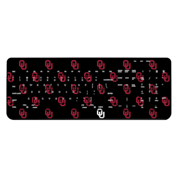 University of Oklahoma Sooners Fashion Pattern Wireless USB Keyboard