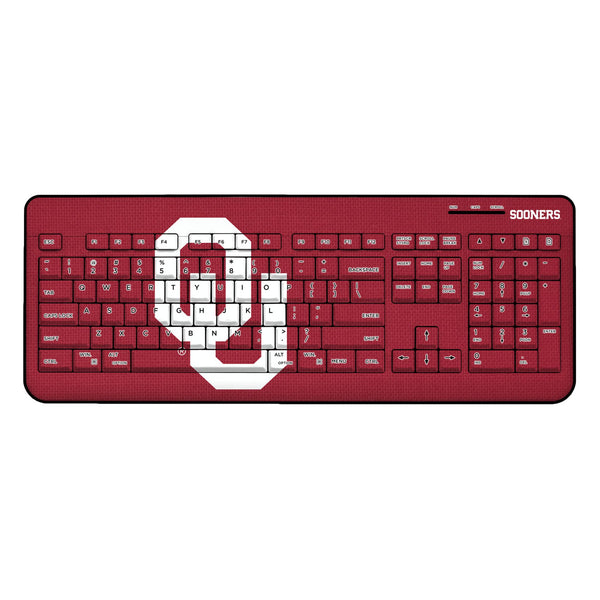 University of Oklahoma Sooners Solid Wireless USB Keyboard