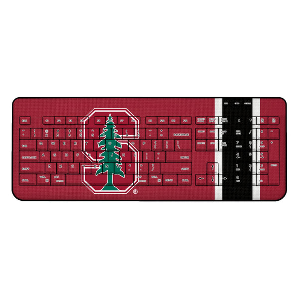 Stanford University Cardinal Stripe Wireless USB Keyboard