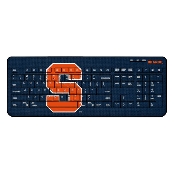 Syracuse University Orange Solid Wireless USB Keyboard