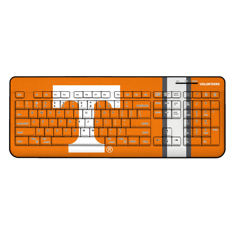 University of Tennessee Volunteers Stripe Wireless USB Keyboard