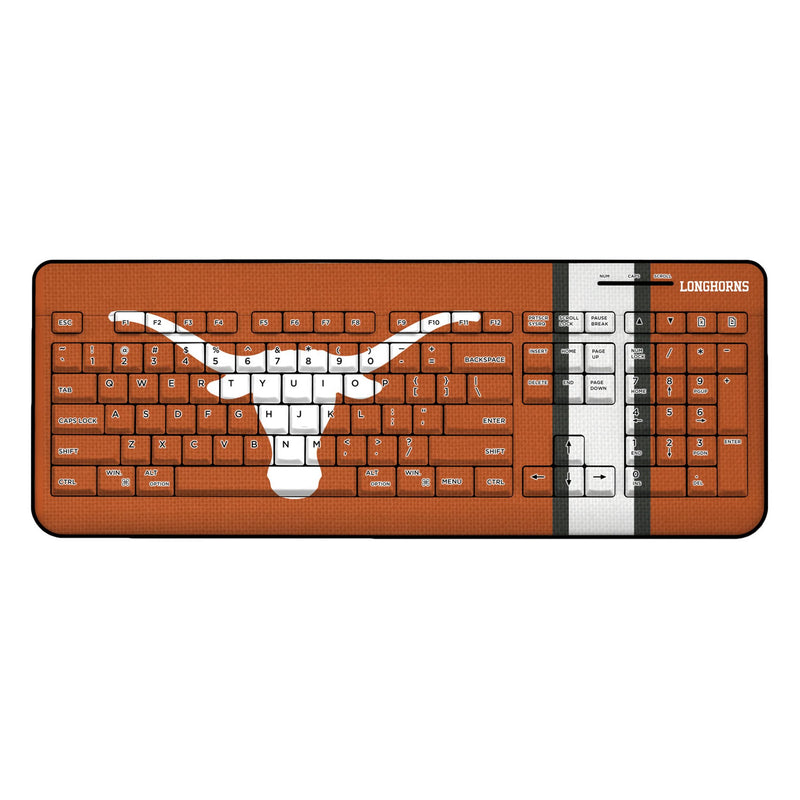 University of Texas Longhorns Stripe Wireless USB Keyboard