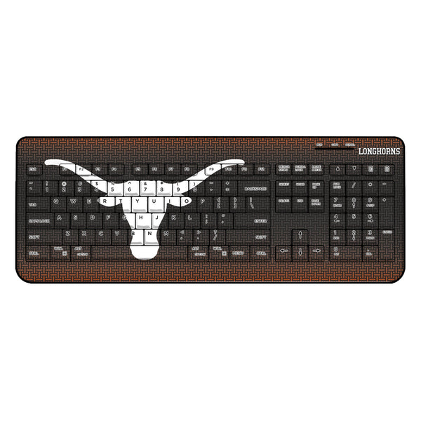 University of Texas Longhorns Linen Wireless USB Keyboard