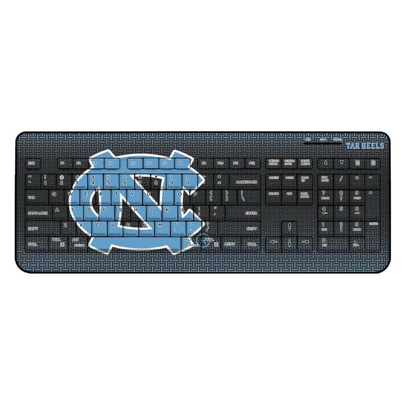 University of North Carolina Tar Heels Linen Wireless USB Keyboard