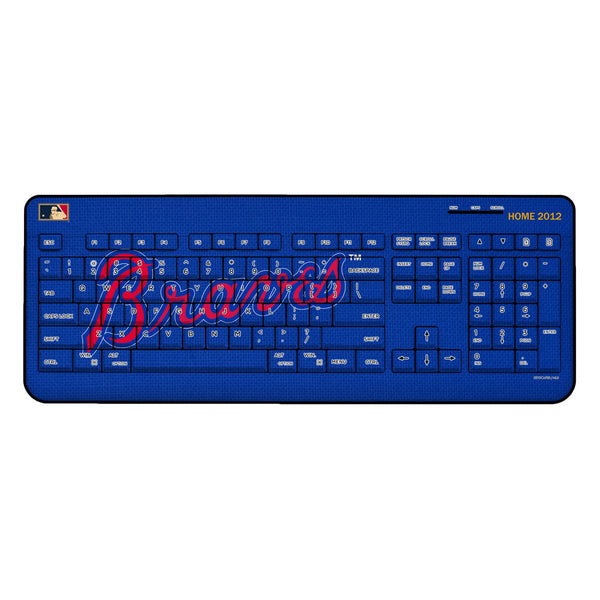 Atlanta Braves Home 2012 - Cooperstown Collection Solid Wireless USB Keyboard