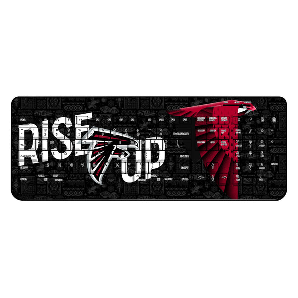 Atlanta Falcons 2024 Illustrated Limited Edition Wireless USB Keyboard