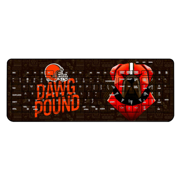 Cleveland Browns 2024 Illustrated Limited Edition Wireless USB Keyboard