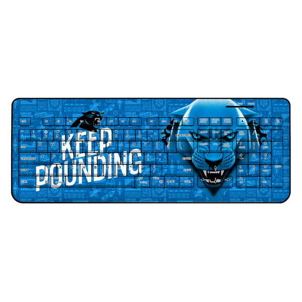 Carolina Panthers 2024 Illustrated Limited Edition Wireless USB Keyboard