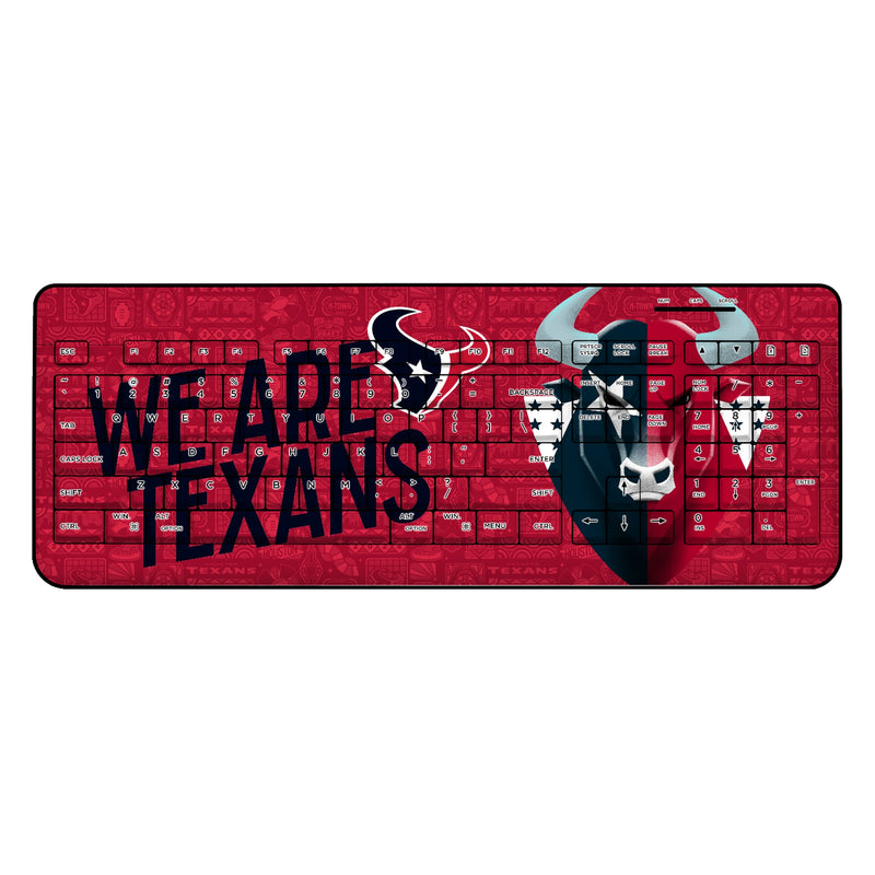 Houston Texans 2024 Illustrated Limited Edition Wireless USB Keyboard