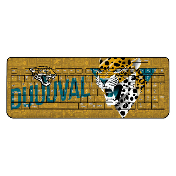 Jacksonville Jaguars 2024 Illustrated Limited Edition Wireless USB Keyboard