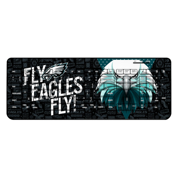 Philadelphia Eagles 2024 Illustrated Limited Edition Wireless USB Keyboard