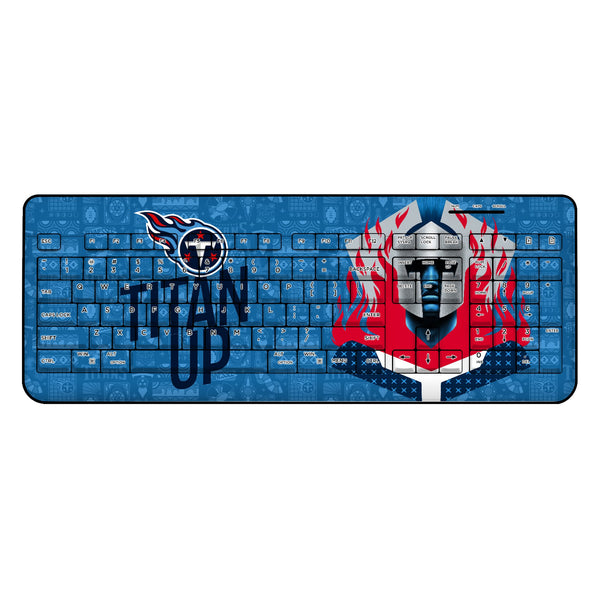 Tennessee Titans 2024 Illustrated Limited Edition Wireless USB Keyboard