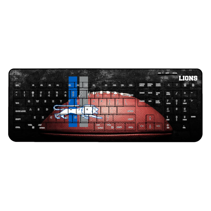 Detroit Lions Retro Legendary Wireless USB Keyboard