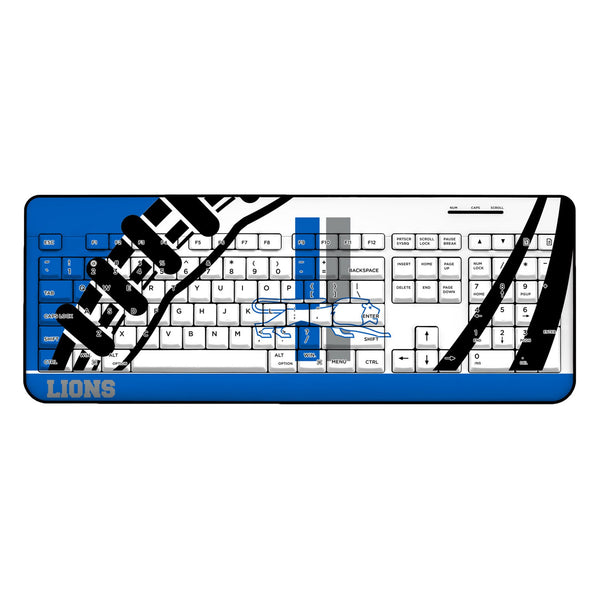 Detroit Lions Retro Passtime Wireless USB Keyboard