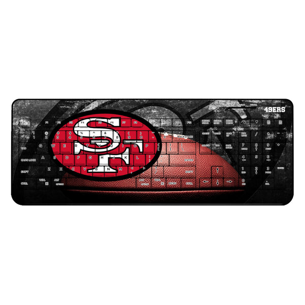 San Francisco 49ers Historic Collection Legendary Wireless USB Keyboard