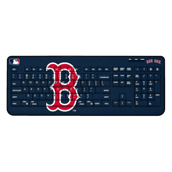 Boston Red Sox Solid Wireless USB Keyboard