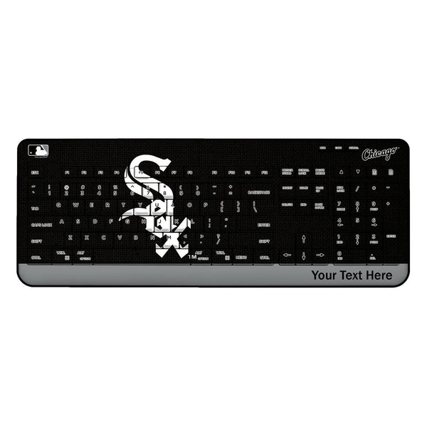 Chicago White Sox Personalized Endzone Solid Wireless USB Keyboard