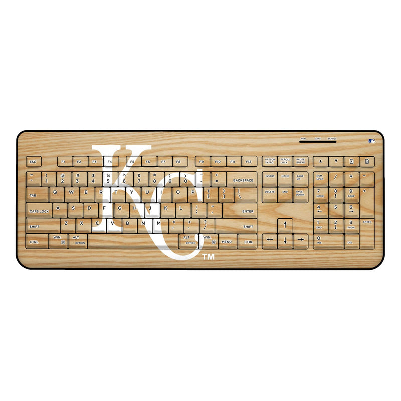 Kansas City Royals Baseball Bat Wireless USB Keyboard