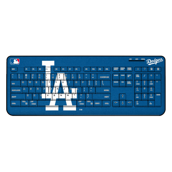 LA Dodgers Solid Wireless USB Keyboard