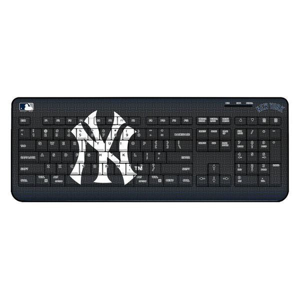 New York Yankees Linen Wireless USB Keyboard