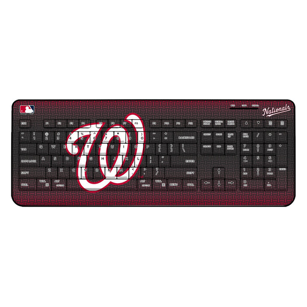 Washington Nationals Linen Wireless USB Keyboard