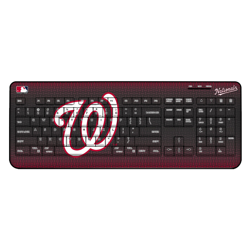 Washington Nationals Linen Wireless USB Keyboard