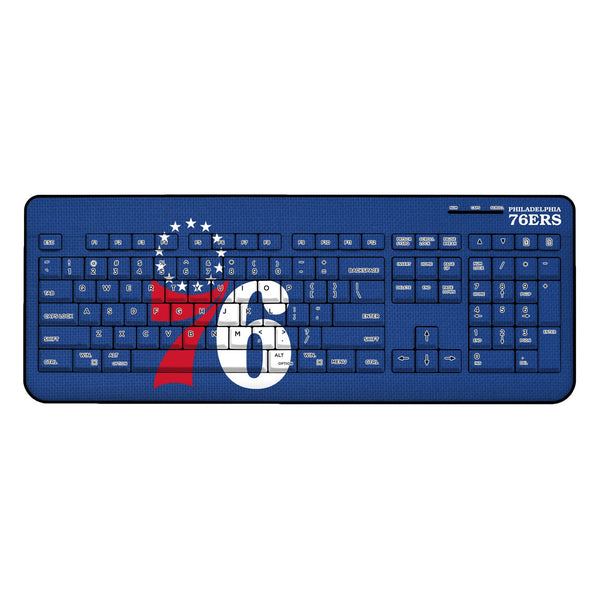 Philadelphia 76ers Solid Wireless USB Keyboard