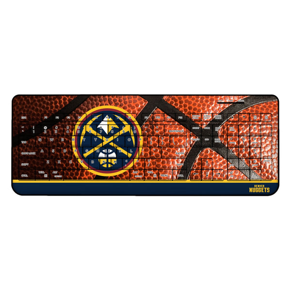 Denver Nuggets Basketball Wireless USB Keyboard