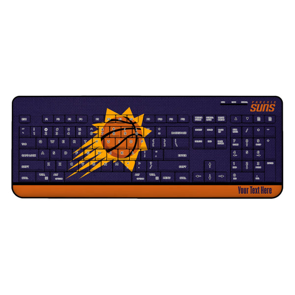 Phoenix Suns Personalized Endzone Solid Wireless USB Keyboard
