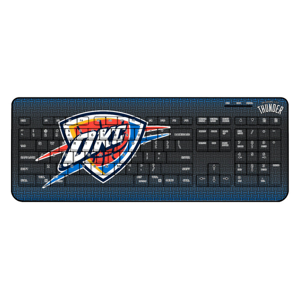 Oklahoma City Thunder Linen Wireless USB Keyboard