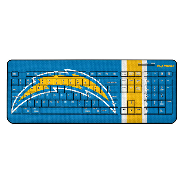 Los Angeles Chargers Stripe Wireless USB Keyboard