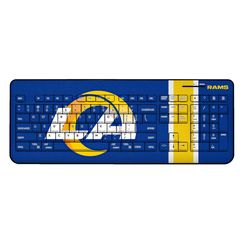 Los Angeles Rams Stripe Wireless USB Keyboard