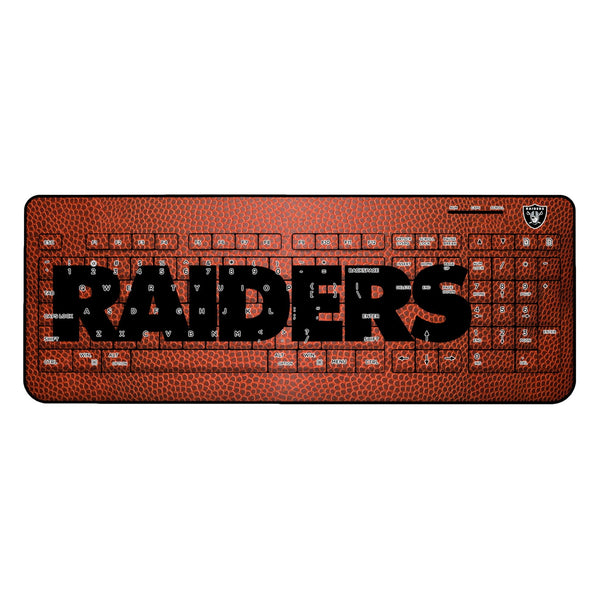 Las Vegas Raiders Football Wireless USB Keyboard