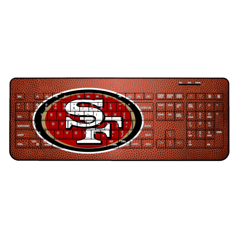 San Francisco 49ers Football Wireless USB Keyboard