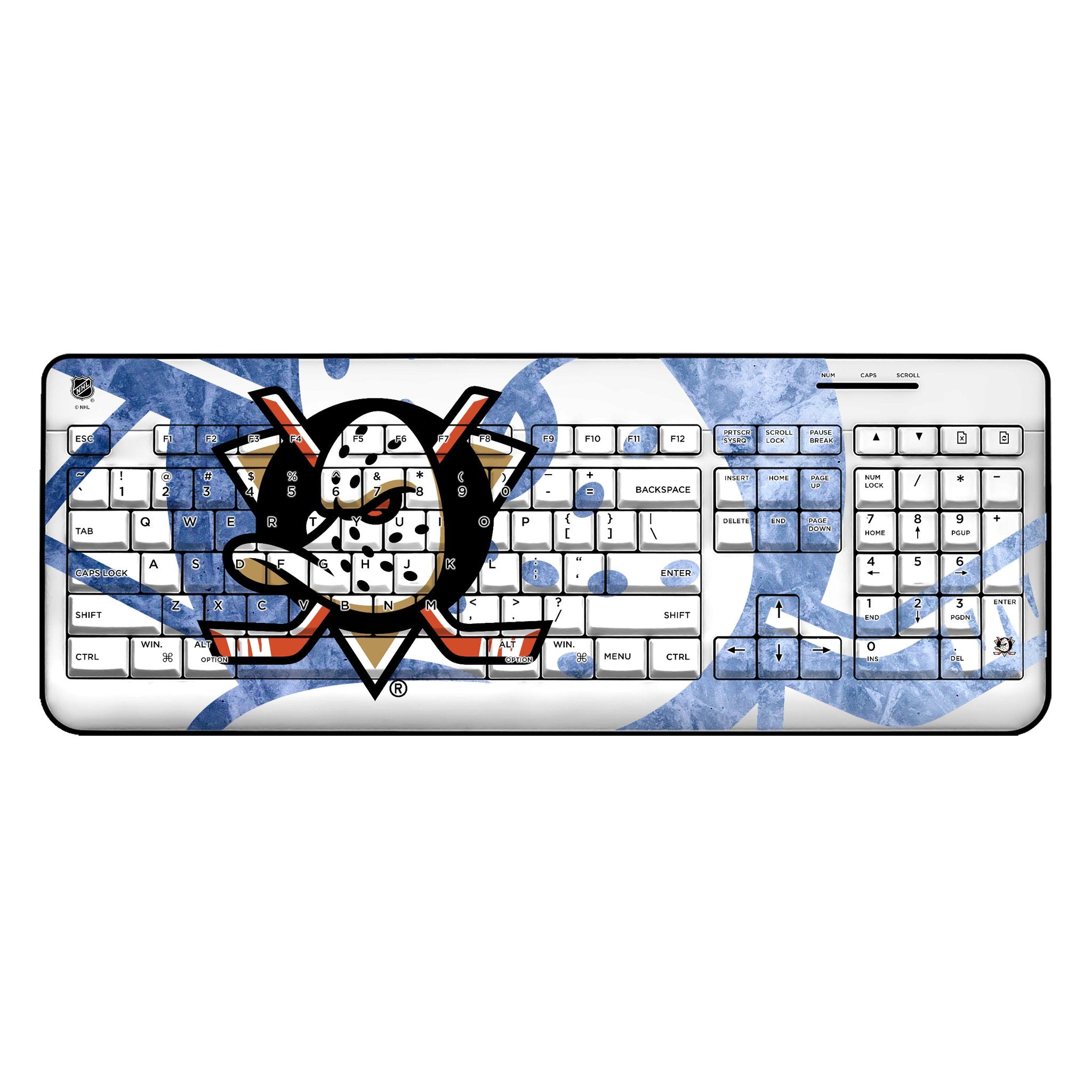 Anaheim Ducks Ice Tilt Wireless USB Keyboard