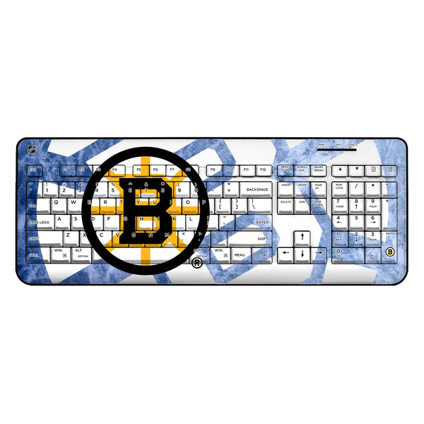 Boston Bruins Ice Tilt Wireless USB Keyboard