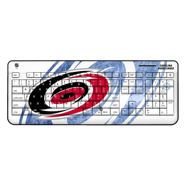 Carolina Hurricanes Ice Tilt Wireless USB Keyboard