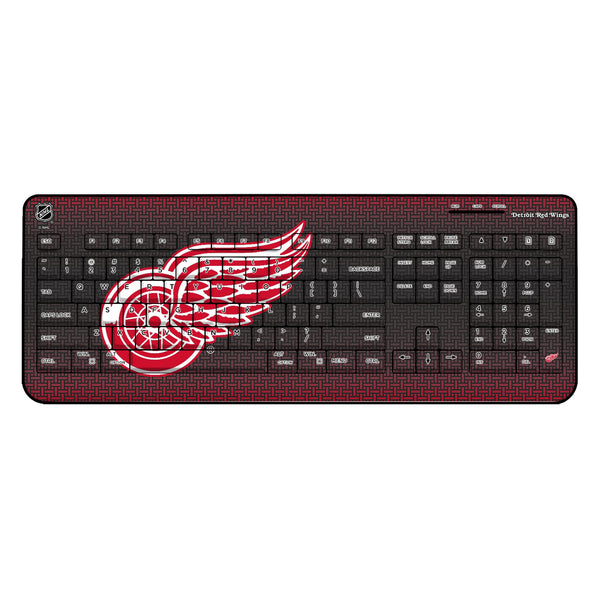 Detroit Red Wings Linen Wireless USB Keyboard