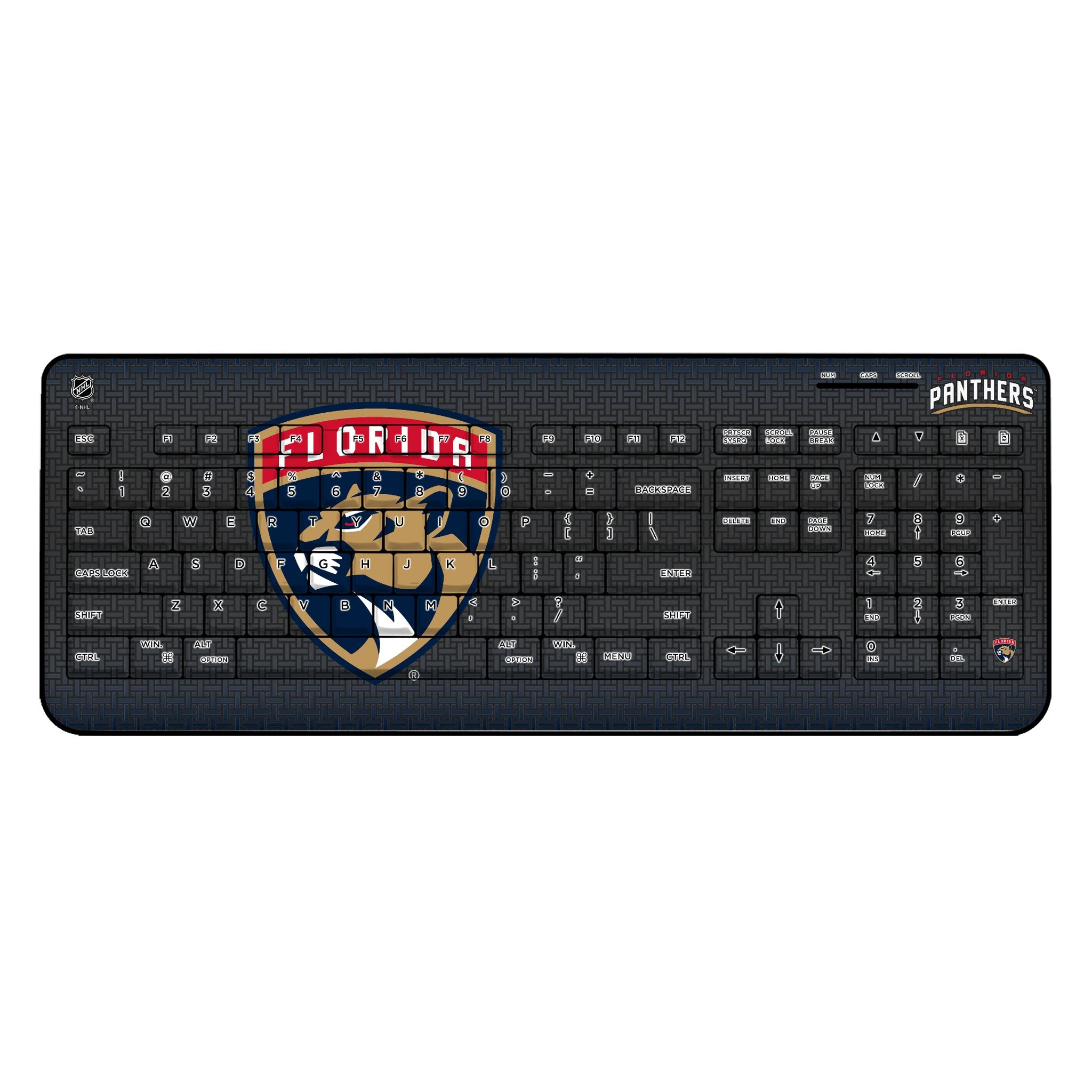 Florida Panthers Linen Wireless USB Keyboard