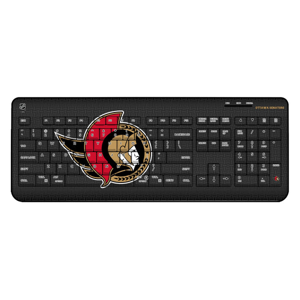 Ottawa Senators Linen Wireless USB Keyboard