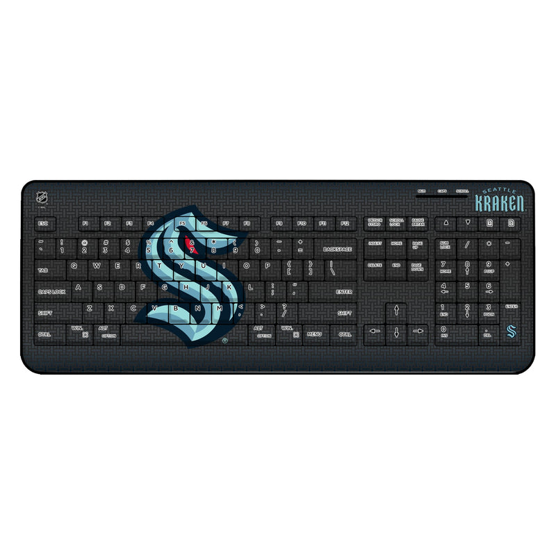 Seattle Kraken Linen Wireless USB Keyboard