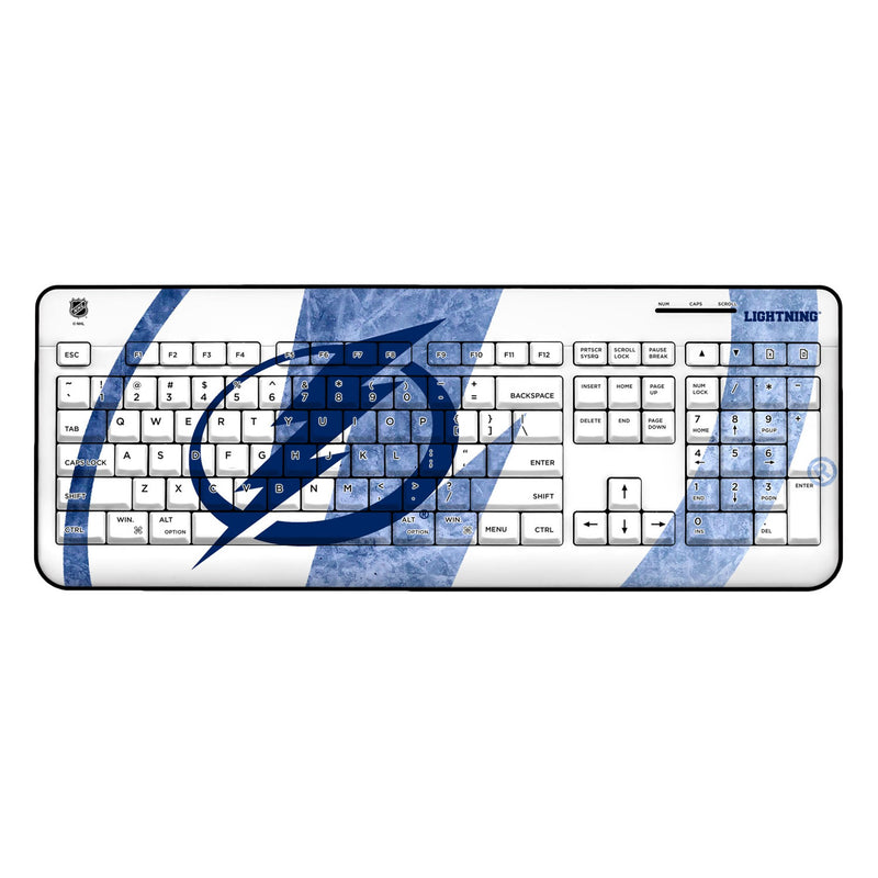 Tampa Bay Lightning Ice Tilt Wireless USB Keyboard