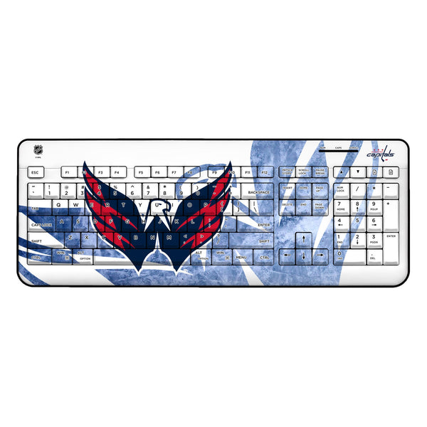 Washington Capitals Ice Tilt Wireless USB Keyboard