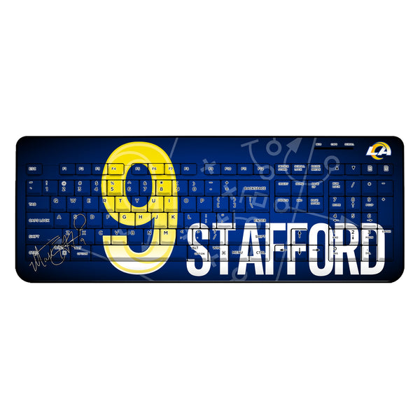 Matthew Stafford Los Angeles Rams 9 Ready Wireless USB Keyboard